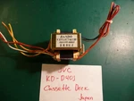 Jvc KD-D40J Cassette Deck Replacement Parts Bando Transformer # VTP54C7-022B. Fixed Price $12.00.