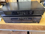 Sony TC-W431 Dual Tape Deck And Tuner ST-JX285. Fixed Price $40.00.