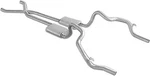 1968-78 X-body 70-81 F-body 2-1/2" Header Back Rear Exit Dual Exhaust System. Fixed Price $629.99.