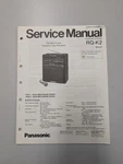 Panasonic RQ-K2 Fm/am 8TRACK Cassette Tape Recorder Service Manual D-5263. Fixed Price $64.95.