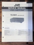 Jvc TD-R611 Cassette Service Manual *original*. Fixed Price $19.97.
