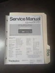 Technics CQ-R220 Eu Service Manual Original Repair Book Digital Control. Fixed Price $49.99.