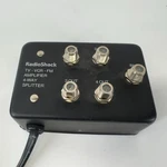 Radio Shack 15-1119A 4-WAY Tv Fm Distribution Amplifier 50-550MHZ 1.3DB Gain. Fixed Price $11.24.