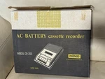 Vintage Milovac CR-203 Cassette Recorder Player Works The Box. Fixed Price $70.00.