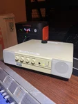 Tandy MMS-10 Vintage Computer Stereo Amp Speaker System Radio Shack Powers On. Fixed Price $150.00.