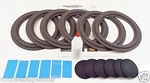 Acoustic Research AR93 Complete Woofer Speaker Repair Kit W/ Shims & Dust Caps!. Fixed Price $71.95.