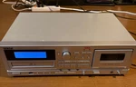 Teac AD-RW900 Compact Disc Recorder Reverse Cassette Deck Silver. Fixed Price $440.00.