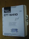 Pioneer CT-S410 Service Manual Original Repair Book Stereo. Fixed Price $19.98.