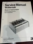 Wollensak 2770A 2780AV Repair Service Manual From The Usa **original**. Fixed Price $34.99.