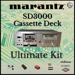 Marantz SD3000 Cassette Deck Ultimate Upgrade Kit Genuine Parts Restoration. Fixed Price $89.95.