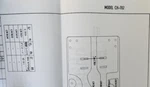 Toyo CH322A 8-TRACK Tape Player Schematic. Fixed Price $20.00.
