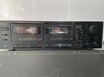 Used Teac W-550R Dual Cassette Player, To Test. Fixed Price $152.05.