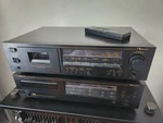 Rare Nakamichi CR-3A Stereo 3-HEAD Cassette Deck And OMS-4A Cd-player Combo. Fixed Price $1100.00.