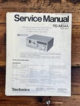 Technics RS-M04A Cassette Partial Service Manual *original*. Fixed Price $19.97.