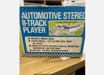 Vintage Realistic Automotive Stereo 8-TRACK Player 12-1802 New Box.. Fixed Price $139.99.