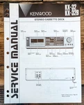 Kenwood KX-32B Cassette Service Manual *original*. Fixed Price $19.97.