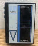 Vtg Dainer MD-22 Japan Slim Pocket Handheld Walkman Cassette Player Working Gc. Fixed Price $62.49.