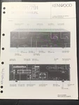 Kenwood KA-691 791 Service Manual Amplifier Original. Fixed Price $29.99.