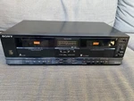 Sony TC-W255 Double Tape Deck Player And Recorder W/ Sys. Control Cables 1 &. Fixed Price $90.91.