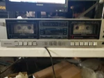 Realistic SCT-72 Vintage Speed Dubbing Stereo Cassette Dual Tape Deck Tested. Fixed Price $99.99.