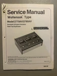 Wollensak Type Model 2770AV/2780AV Desktop Duplicator Service Manual M2. Fixed Price $24.95.