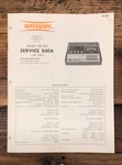 Superscope CD-301 Cassette Service Manual *original*. Fixed Price $19.97.