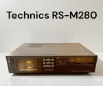 Technics RS-M280 Stereo Cassette Deck Vintage 4TRACK 2CHANNEL 1981 Japan. Fixed Price $1049.99.