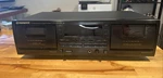 Vintage Pioneer CT-W603RS Dual Cassette Deck Auto Reverse, Dolby, Repair/parts. Fixed Price $59.99.