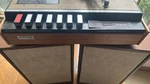 Vintage Ampex Micro 85 Stereo Cassette System W/ Speakers Woodgrain Retro Audio. Fixed Price $104.00.