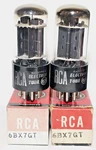 Matched Pair Rca 6BX7GT Vacuum Tubes Tested Nos On Calibrated -. Fixed Price $29.95.