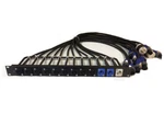 Custom Patch Panel Amplifier Rack Audio Powercon, RJ45, Speakon, XLR,1/4, Edison. Fixed Price $558.00.