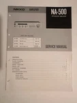 Nikko NA-500 Stereo Amplifier Service Manual. Fixed Price $24.95.