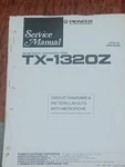 Pioneer TX-1320Z Tuner Repair Service Manual *original*. Fixed Price $8.00.