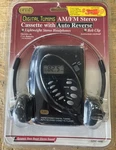Tozai ATC-610 Digital Am/fm Radio Cassette Player W/ Headphones Sealed. Fixed Price $39.00.