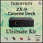 Nakamichi ZX-9 Cassette Deck Ultimate Upgrade Kit Genuine Parts Restoration. Fixed Price $89.95.