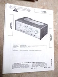 Grommes 10PG8 Tube Amplifier - Schematic & Parts Id Sams Photofact 433/8. Fixed Price $7.40.