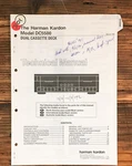 Harman Kardon Cassette Service Manual *original*. Fixed Price $14.97.