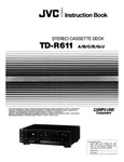 Jvc TD-R611 Cassette Deck Owners Instruction Manual Reprint. Fixed Price $22.24.