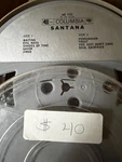 Columbia Santana Reel-to-reel Tape 4-TRACK Rock Album Hc 1172. Fixed Price $40.00.