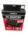 Ambico Av Maestro-video Enhancer/stereo Audio Mixer-model V-0629-W/ Mic New Nos. Fixed Price $26.99.