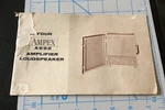 Vintage Ampex A692 Amplifier Loudspeaker Pamphlet 1956. Fixed Price $8.99.