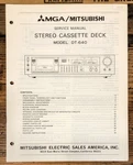 Mitsubishi DT-640 Cassette Service Manual *original*. Fixed Price $14.97.