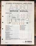 Yamaha A-1060 Amplifier Owners / User Manual *original*. Fixed Price $24.97.