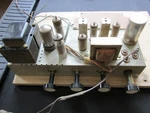 Mono 6BQ5, 12AX7A, GAX7, 6BA6 Tube Amplifier W/ Rare Rola, Amperex Working. Fixed Price $110.00.