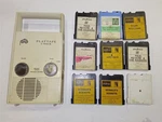 Vtg Playtape Model 1310 Player + 8 Tapes Herman's Hermits Animals Sinatra Casset. Fixed Price $89.99.