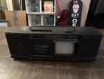 Radio Shack Portavision 16-119A Tv Boombox Am/fm Stereo Cassette Works Ac/dc. Fixed Price $79.87.