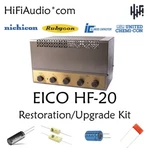 Eico HF-20 Amp Restoration Recap Repair Upgrade Rebuild Kit Filter Capacitor. Fixed Price $95.00.