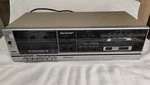 Vintage Metal Sharp RT-320(S) Stereo Cassette Deck Tested No Remote Good. Fixed Price $69.25.