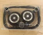 Vintage Recoton ST-943 Folding Dynamic Stereo Headphones With Cassette Case. Fixed Price $26.99.
