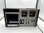 Vintage Sanyo RD-4250 Stereo Cassette Deck Brown Wooden Frame With Dolby System. Fixed Price $49.99.